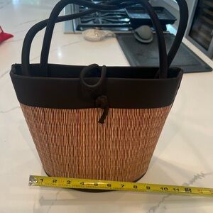 Elegant Brown and Black Women's Tote Bag